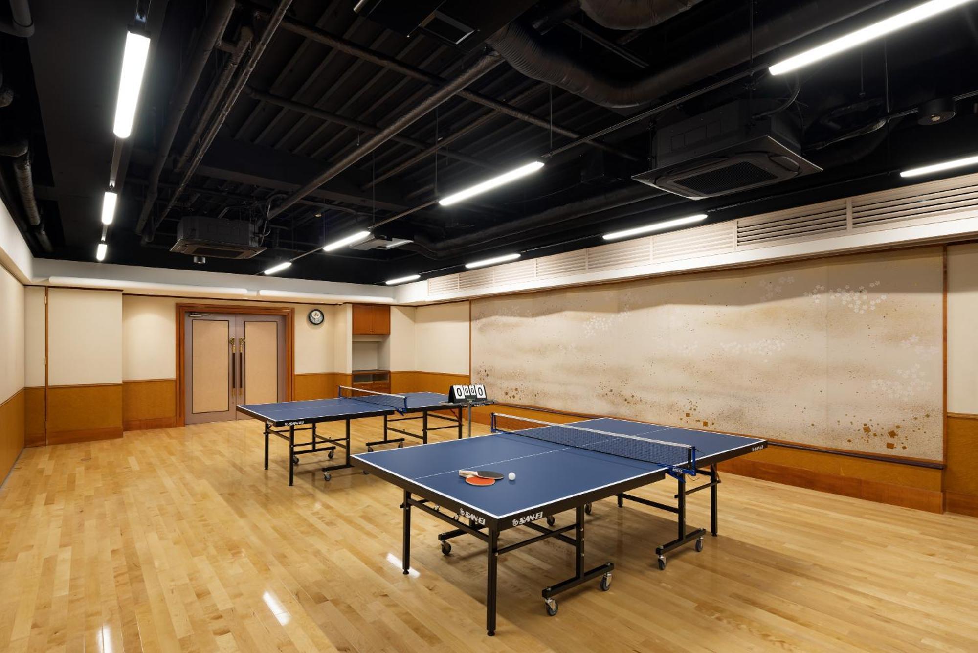 Fujikawaguchiko Onsen Konanso Hotel Ngoại thất bức ảnh Table tennis room